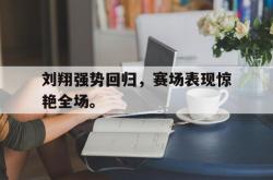 开云在线入口-刘翔强势回归，赛场表现惊艳全场。
